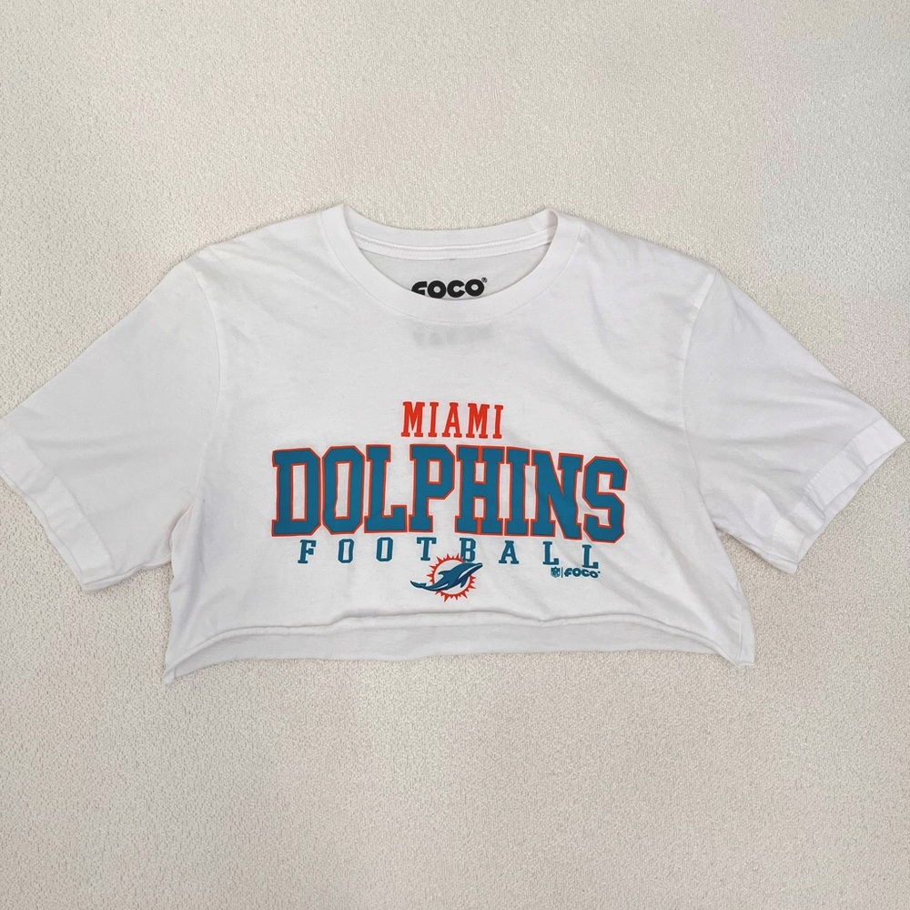 Miami Dolphins Crop Top